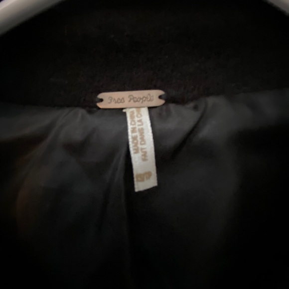 Free People Overcoat with design - Picture 2 of 4